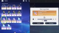 Purchase Arcane Keystones using Chronal Nexus (Image via Sportskeeda Gaming/HoYoverse)